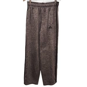 Adidas Men's Gray Black Climawarm Tech Fleece Sweatpants Size Small Athletic
